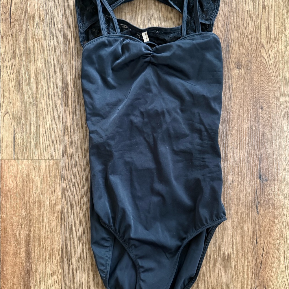 Balera Dancewear Black Dance Leotard